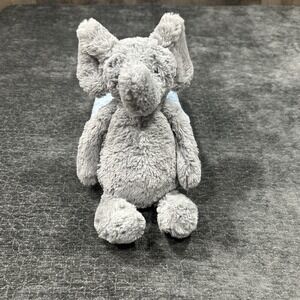 Jellycat London Gray Bashful Elephant 12" Soft Plush Stuffed Animal